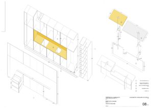 plans de détail de mobilier